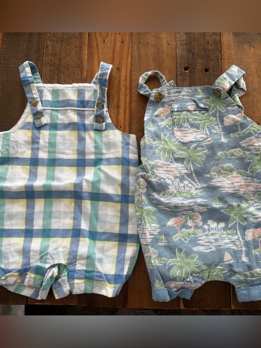 Janie and Jack Rompers 6-12months